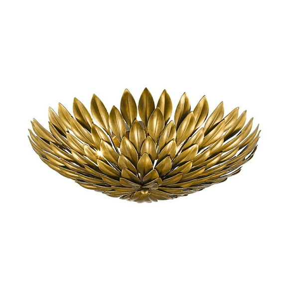 Bethel International Flush Mount Gold Steel