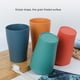 thumbnail image 4 of Kearding Taza de de trigo, tazas de cepillo de para enjuague bucal, botella de estilo Simple, taza para la cintura, soporte para Cocina y Comedor Verde, 4 of 6
