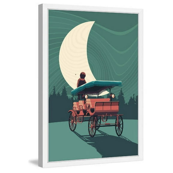 "Charabanc" Framed Painting Print