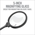 thumbnail image 2 of Real Avid Smart-Assist Accessory System | Includes 180 Lumen Work Light, 5-Inch Magnifying Glass and Cell Phone Holder, 2 of 9