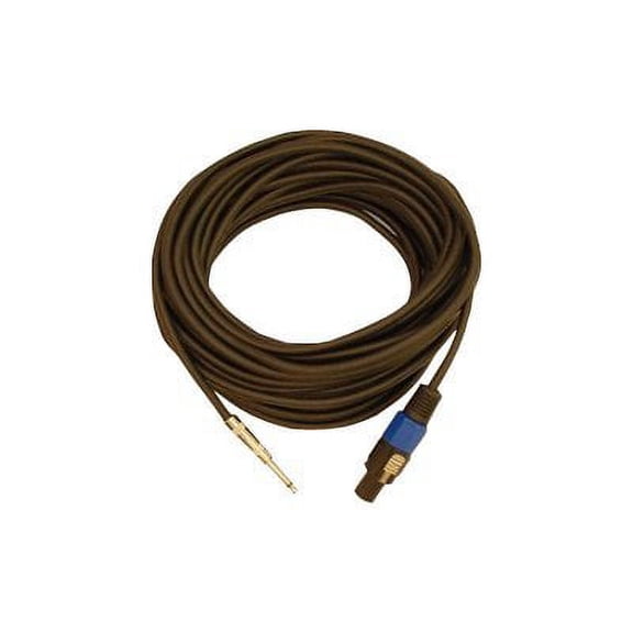 Seismic Audio SASPT14-25 - Speaker cable - Speakon (2 pole) female to mono jack male - 7.6 m - shielded