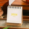 thumbnail image 1 of Calendar 2024 2024 Monthly Desk Calendar Countdown Suitable For School Office And Family English Mini Desk Calendar Office Desktop Decoration Portable Calendar on Clearance, 1 of 2