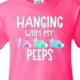 thumbnail image 4 of Inktastic Easter Hanging with My Peeps Pastel Bunnies Youth T-Shirt, 4 of 5