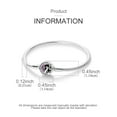 thumbnail image 3 of MULA European 925 Sterling Silver Snake Bracelet Clasp Chain fit Charms for Women Jewelry, 3 of 5