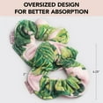 Kitsch Towel Scrunchie for Women Ultra Soft Microfiber Hair Ties for