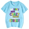 thumbnail image 5 of Haut Fille Pack Shorts Léopard Filles T-Shirt Décontracté Imprimé Col Rond Manches Courtes T-Shirt Décontracté, 5 of 5