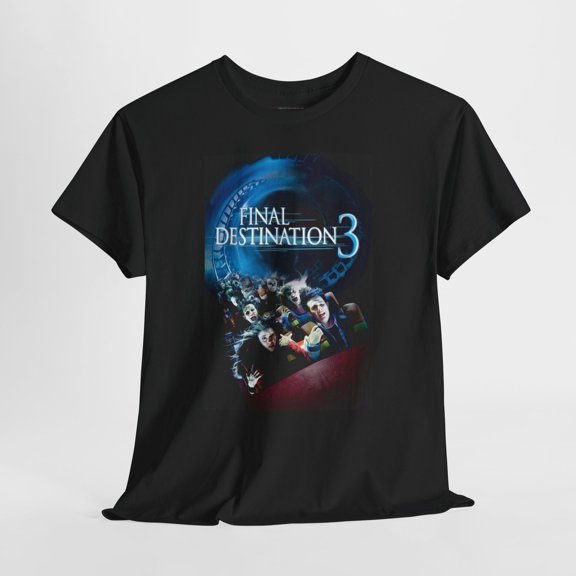 Final Destination 3 2006 Retro Movie Poster Horror Unisex Graphic T-Shirt