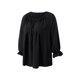 thumbnail image 2 of VISgogo Camisa holgada informal para mujer, blusas peplum de manga larga con cuello en V de color sólido, S/M/L/XL VISgogo moda, 2 of 9
