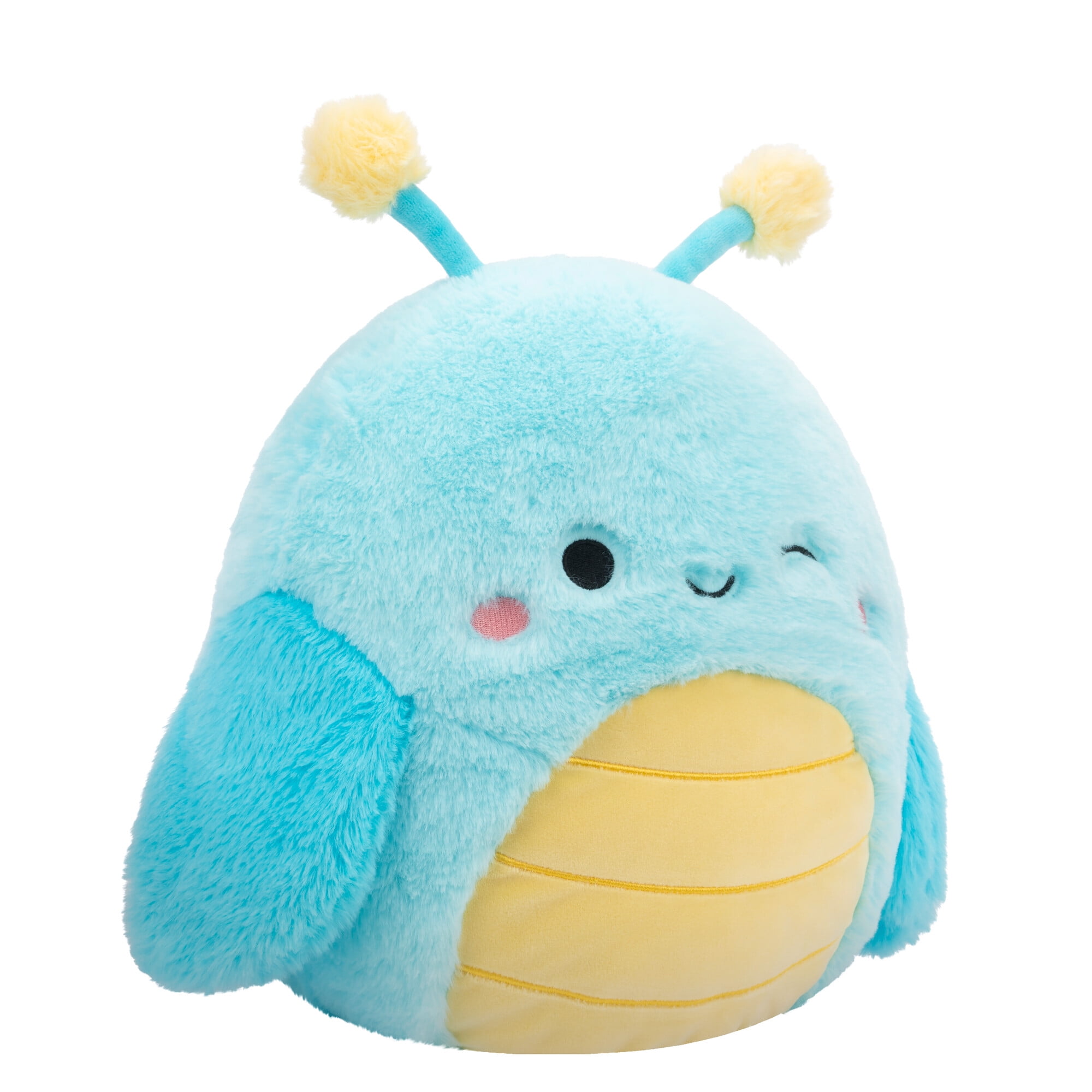 Jazwares Squishmallows 12" Plush: Fuzz-a-Mallows - Giles the Blue Grasshopper