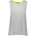 thumbnail image 3 of Holloway Sportswear 2XL Womens GUNNER SHIRT Athletic Heather/Bright Yellow 229379, 3 of 4
