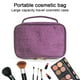 thumbnail image 4 of Bolsa de maquillaje, organizador de maquillaje de viaje, bolsas para brochas de maquillaje, color morado, 4 of 6