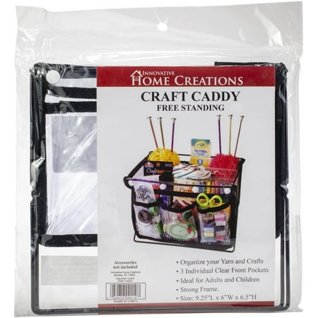 UPC: 0039676090107 | Innovative Home Creations Free Standing Craft Caddy-W/3 Pockets