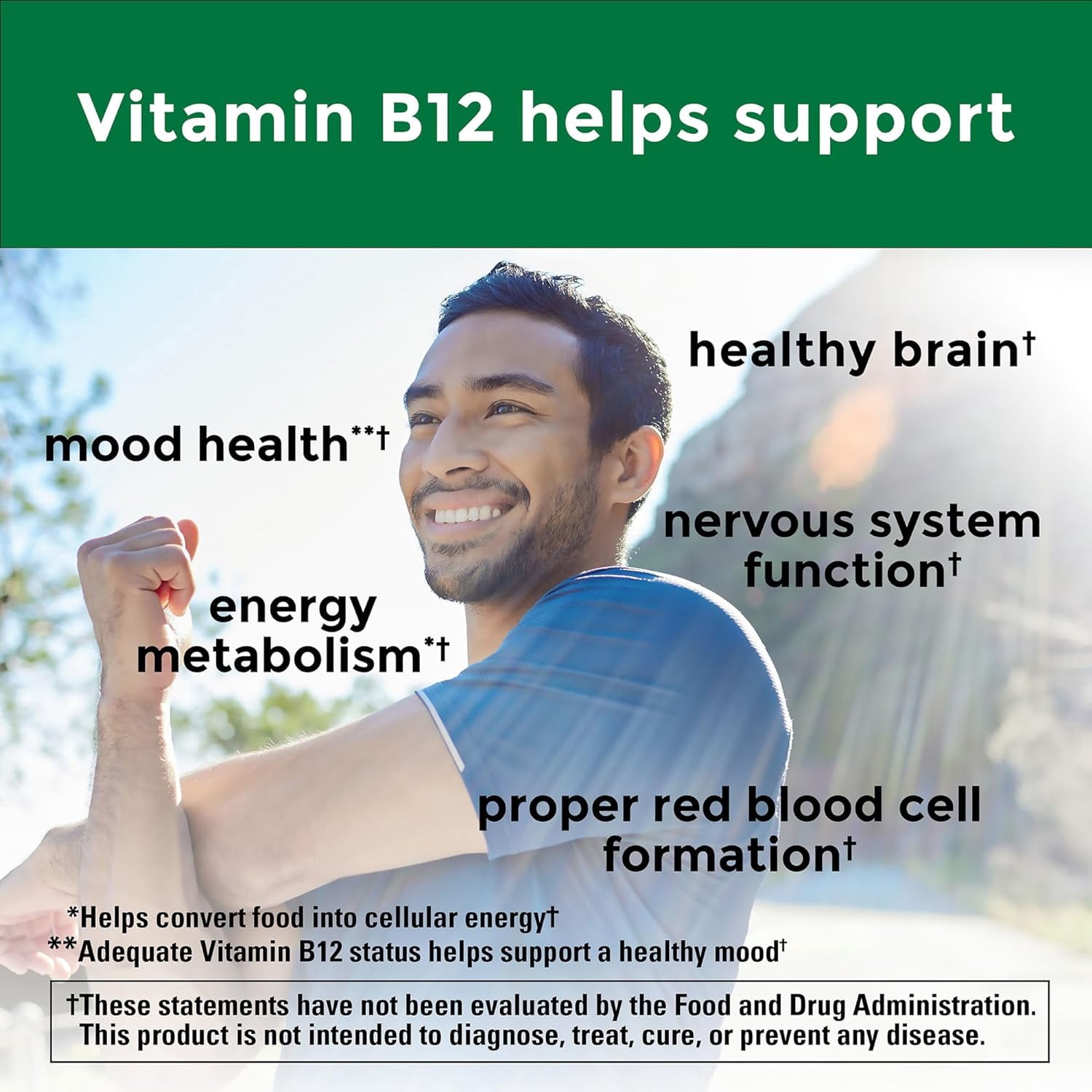 Nature Made Vitamin B12 1000 mcg Softgels, Dietary Supplement, 150 Count