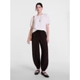 thumbnail image 3 of Scenario Women's Textured Top with Short Puff Sleeves, Sizes XS-XXXL, 3 of 6