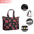 thumbnail image 2 of Pioneer Flower Floral Print Pattern Travel Tote Bags for Women Carry On,Large Weekender Bags for Women Travel,Multi Functional Duffle Bag for Work,Shopping,Sports, 2 of 5