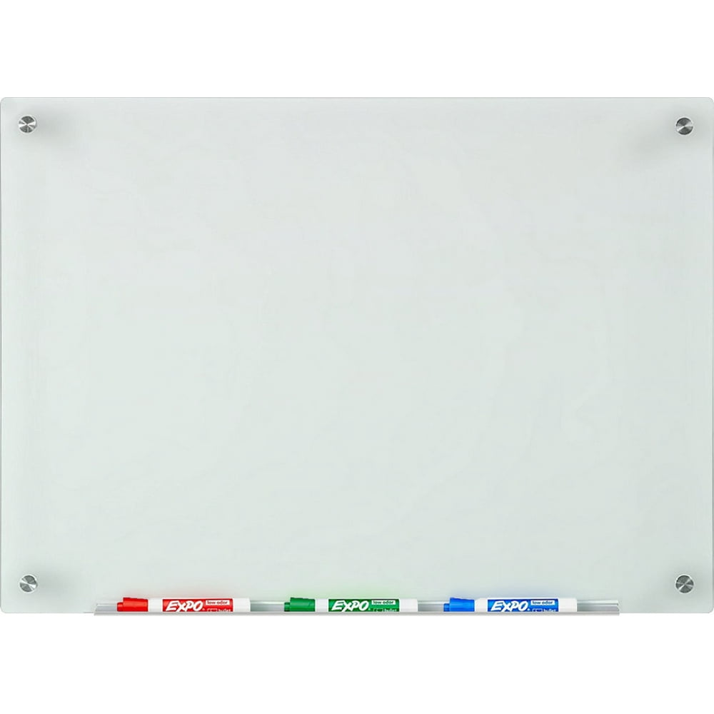 AudioVisual Direct Frosted Glass DryErase Board Set 17 3/4 x 23 5/8