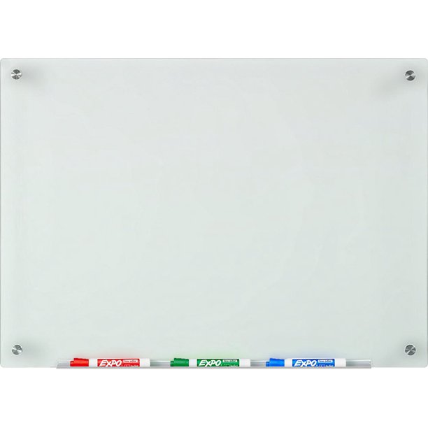 AudioVisual Direct Frosted Glass DryErase Board Set 17 3/4 x 23 5/8
