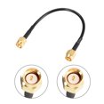 thumbnail image 2 of RG174 SMA Male to SMA Male RF Coaxial Adapter Connector Copper Cable Extension 4.72 Inch  2pcs, 2 of 4