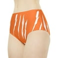 thumbnail image 5 of Effete Feline Claw Marks Scratch High-Waist Hipster Bikini Bottom (AOP), 5 of 5