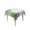 Green, variant on St. Patrick's Rectangle Tablecloth, Luck Shamrock Eucalyptus Leaves Flowers Beige Waterproof & StainResistant Tablecloth, Washable Oil-proof Table Cover for Dining/Party/Wedding/Buffet 60x102 In