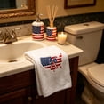 thumbnail image 2 of huayou 4th of July Patriotic Theme Towel, 15.8x23.6 Inch Red White Blue Prints Towel, Soft Quick Dry Towel for Party, Bathroom, Kitchen, 2 of 6