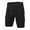 Black, variant on Bibifish Mens Sports Shorts Black High Waist 3D Pouch Compression shorts Stretchy Quick Dry Moisture Wicking Gym Workout Training Shorts