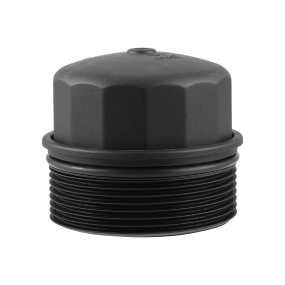 Engine Oil Filter Housing Cover Cap A1041840608 for Mercedes-Benz 300SL 1990-1993 Plastic Black 1 Pcs