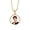 Gold-M, variant on YIEMEEN Custom Photo Necklace Made from Copper Material for Cherished Keepsakes