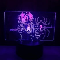 3D Illusion Lamp Anime Hunter X Hunter Feitan Lamp Nightlight HXH Gift Acrylic Feitan for Kids Bedroom Decor Lamp Led Night Light for Kids 7