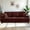 Wine Red, variant on Korser 89" Chenille Sofa 3 Seater Couch with Extra Upholstered Deep Seats for Living Room,Removable Cover,Assembly Required,Wine Red