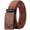 Brown-2, variant on Men's Dress Belts Texture Automatic Faux Leather Gifts Belt Ratchet Belts for Business Casual Daily Pants