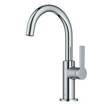 KRAUS Oletto Single Handle Kitchen Bar Faucet in Chrome
