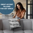 thumbnail image 6 of Americanflat 18"x18" Abstract Blurred Throw Pillow with Premium Polyester - Black, 6 of 8