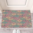 thumbnail image 2 of Bohemian Beige Geometric Diamond Pattern Design (1) Door Mat 30 X 17 Inch Welcome Doormat Indoor Outdoor Entrance Floor Mat Non Slip Spring Summer Decor Rubber Mats, 2 of 6
