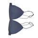 thumbnail image 2 of Sujetador LYUMO con cuello en V copas triangulares Bralette acolchado sin costuras para mujeres, 2 of 8