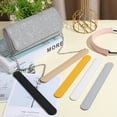 thumbnail image 4 of 8.86 x 0.98 Inch 6PCS PU Leather Handbag Handle Wrap Cover 6 Colors Purse Bag Grip Protector Soft Leather Luggage Chain Strap Pad DIY, 4 of 7