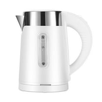 DREAMOSA Small Travel Portable Electric Kettle 350 W 0.8L Glass, White with Automatic Shut-Off