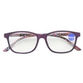 thumbnail image 3 of Gafas De Lectura De Alta Definición Alivio De La Fatiga Visual Gafas De Lectura Multifocales Anti Blue Rays Gafas Presbiópicas + 200 Púrpura, 3 of 8