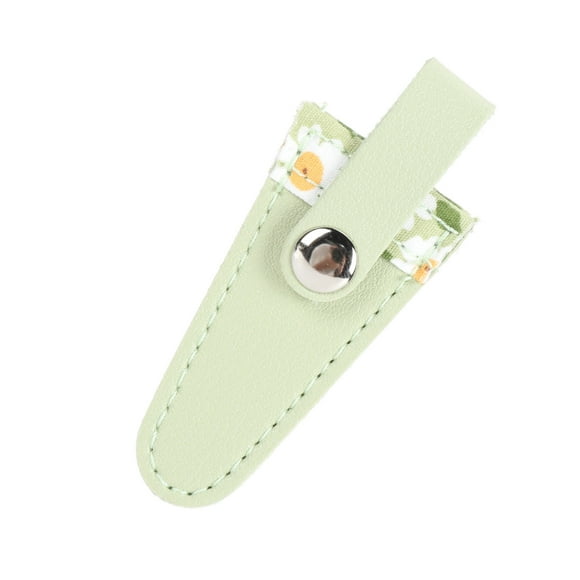 Housse de Ciseaux, Housse de Ciseaux en Cuir PU Premium, Anti-Taches, Sécurité Améliorée, Rangement Pratique, Housse de Ciseaux pour Usage Polyvalent à Domicile