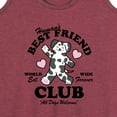 thumbnail image 3 of Instant Message - Humans Best Friend Club Dog - Women's Racerback Tank Top, 3 of 6