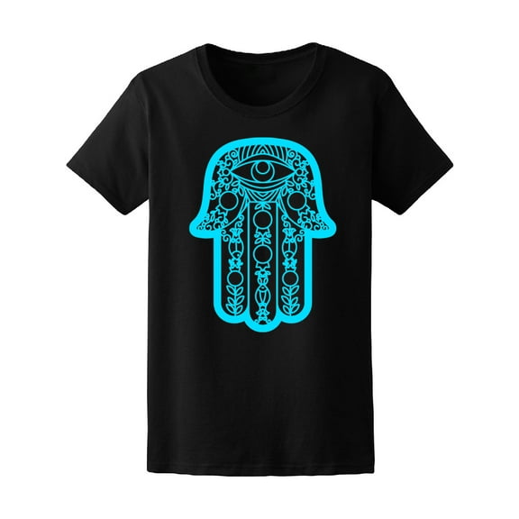 Cool & Tribal Hamsa Hand Tee Women's -Image by Shutterstock