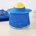 thumbnail image 6 of Slccxzc Hard Hat Sun Shade Full Brim Mesh Neck Sun Shield with Reflective Strips for Construction (Hard Hat Not Included), 6 of 7