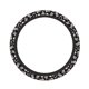 thumbnail image 1 of Balery black white Skull bone Fundas elásticas antideslizantes para volante, funda protectora universal para hombre y mujer, 15 pulgadas, accesorios para coche., 1 of 6