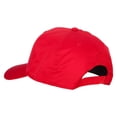 thumbnail image 3 of Gym Hair Don't Care Embroidered Solid Cotton Pro Cap - Red OSFM, 3 of 5