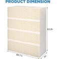 thumbnail image 2 of 1043 Humidifier Wick Filter Replacement for AirCare Essick Humidifiers, Replaces EP9 EP9R EP9500 EP9800 EP9700 826000 826800 831000 SS390DWHT 821000 821001 and Bemis Space Saver 800 8000 Series, 2 of 6