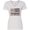 AA-White, variant on Inktastic Aplastic Anemia Awareness Red and White Ribbons and Flag Women's V-Neck T-Shirt
