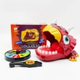 Funny Dinosaur Teeth Game Press Trigger Biting Toy with Finger