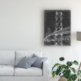 thumbnail image 3 of Trademark Fine Art 'Suspension Bridge Blueprint Ii' Canvas Art by Ethan Harper, 3 of 3