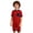 Red, variant on TSSOE Boys Girls Special Needs Adaptive Clothing for Kids Zip Back Romper Autism Sensory Anti-strip Jumpsuit Black 6
