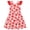 Red Sweetheart, variant on Lanbubble Toddler Girl Dresses Back Bowknot Butterfly Ruffled Sleeve Dress Casual Sundress 5-6 Years